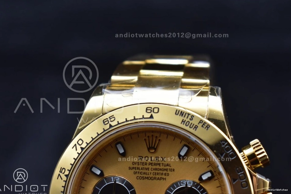 SA 761 Dial 1:1 YG FreshLook on BTF 116508 Black Daytona YG Edition Best Bracelet 1101